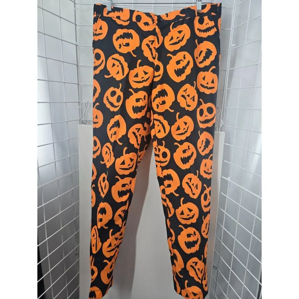 Spirit Xl Pumpkin Jack-a-lantern Suit Jacket & Pants - Picture 7 of 13